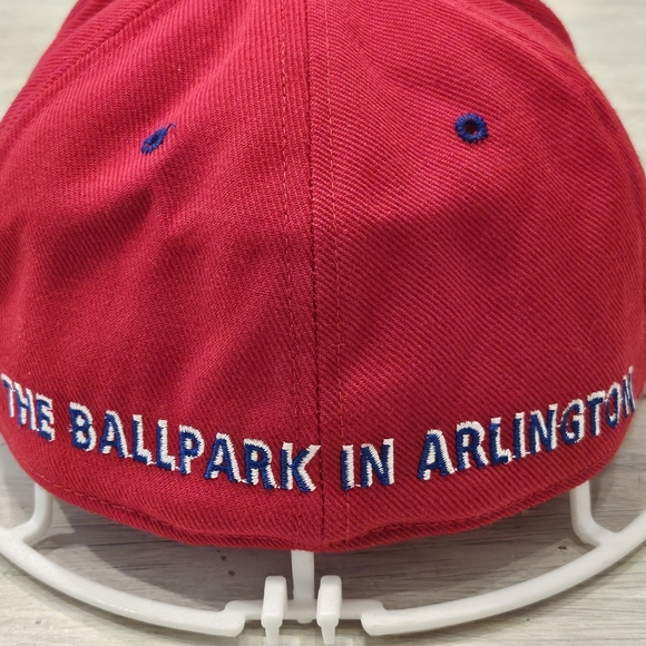 Vintage 1985 MLB All Star Game Texas Rangers Fitted Hat - Size 7 1/4 - Picture 6 of 10